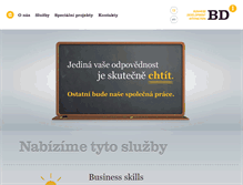 Tablet Screenshot of bdinteraction.eu
